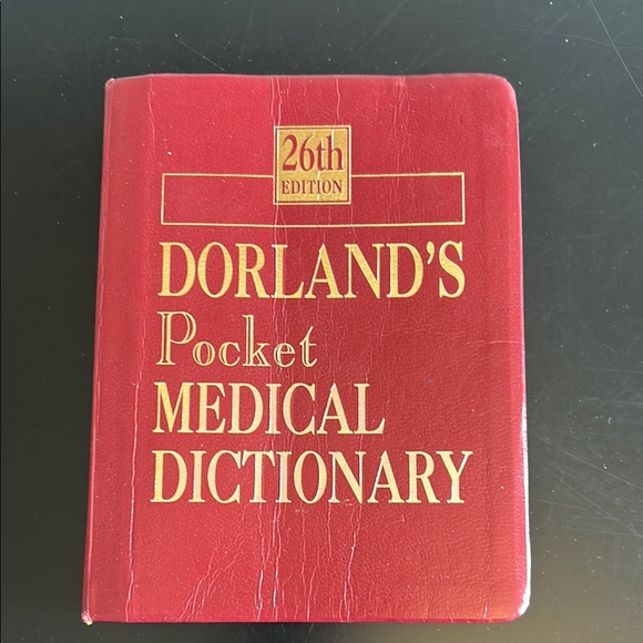 Dorland's Pocket Medical Dictionary 26th Edition - Picture 1 of 2